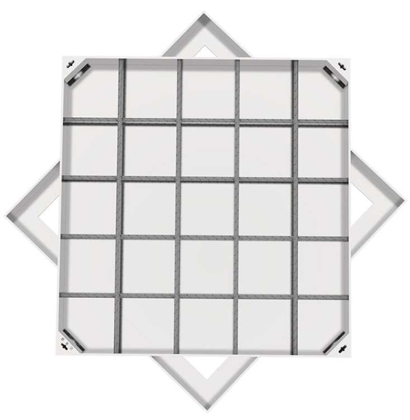 东方不锈钢方井展示